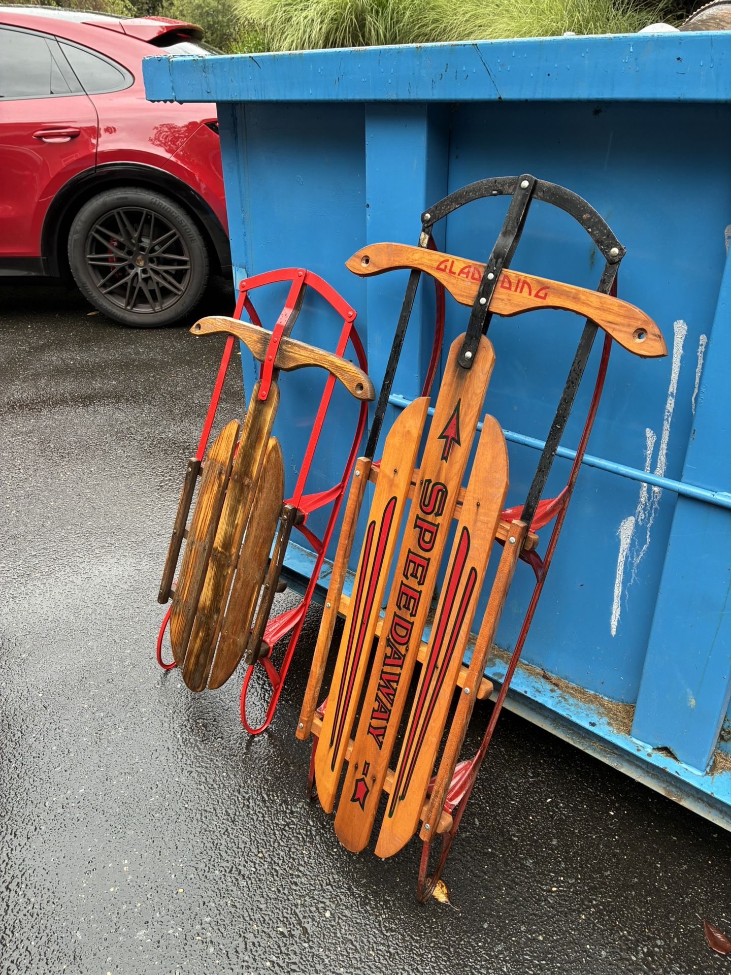 Wooden Sleds