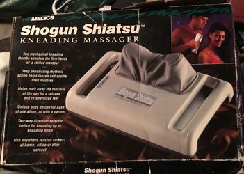 Shogun Shiatsu Kneading massager.