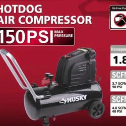 Husky 8 gallon air compressor