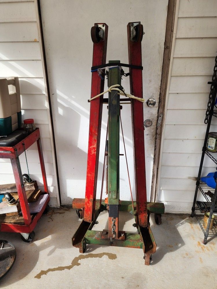 Engine Hoist New Cylinder