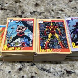 1991 Impel Marvel Universe Series II Lot 325+ Cards -