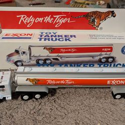 Vintage Exxon Toy Tanker Truck