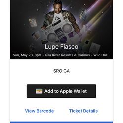 Ticket To Lupe Fiasco And B.O.B