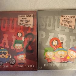 South Park 1st & 2nd  Complete Seasons DVD 