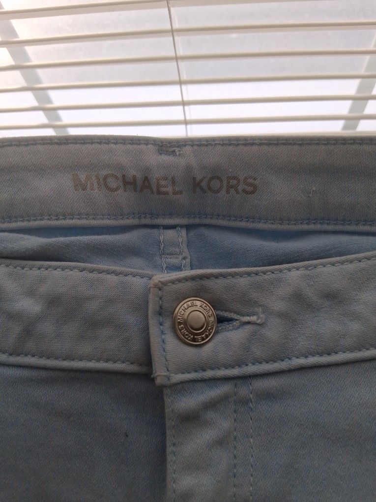MICHAEL KORS, Women's Jeans, Light Blue, Size 12
