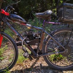 50cc 2-stroke One Speed  Moped