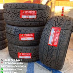 305/40R22 Fullrun New Set of Tires Installed and Balanced Set de Llantas Nuevas Instaladas y Balanceadas