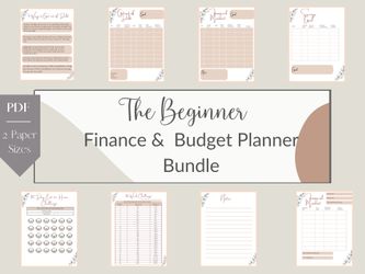 Beginner Finance Budget Template