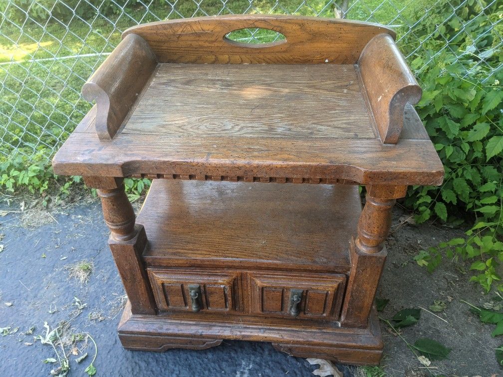 2 End Tables Night Stands For Refinishing Or Painting