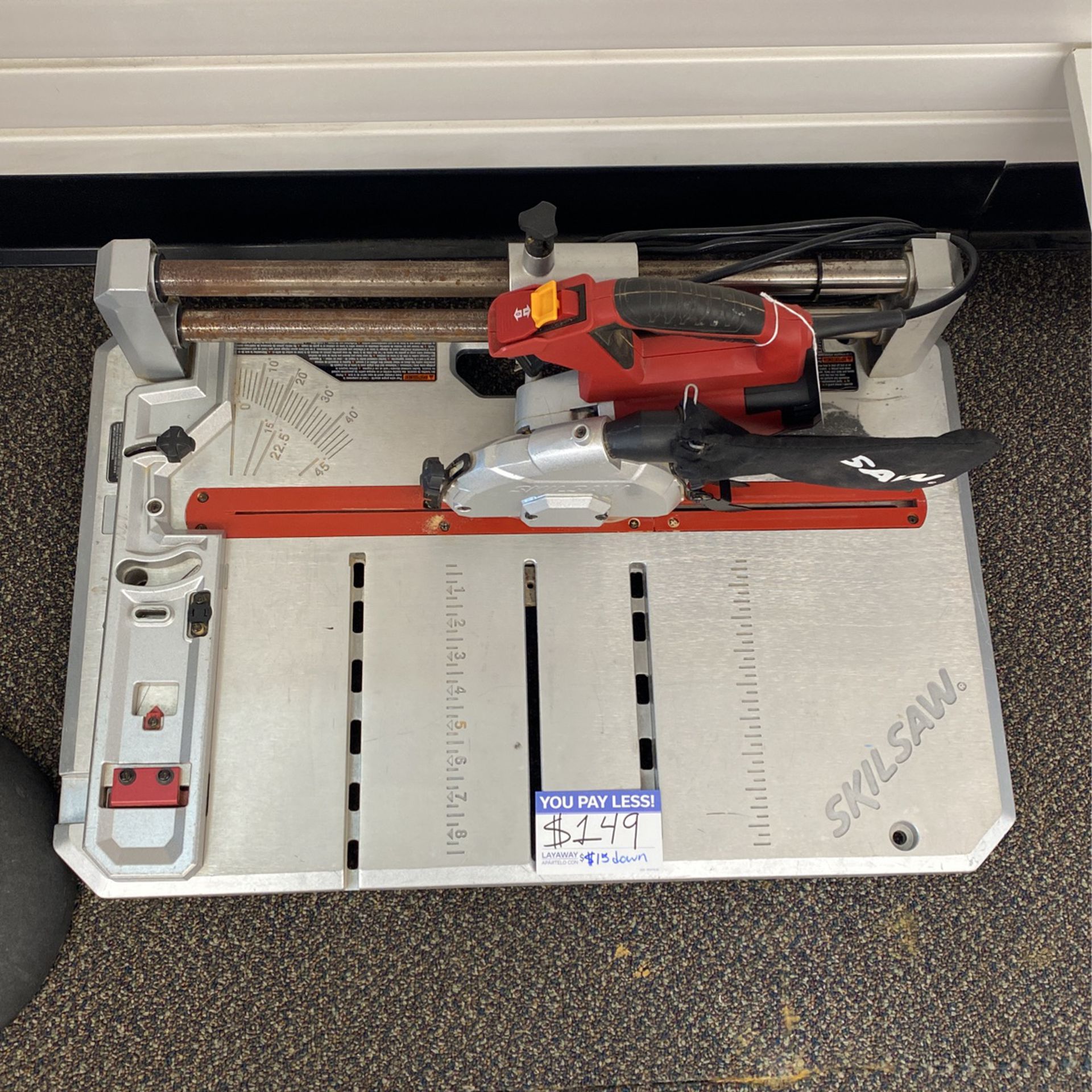 Skil 7-amp Flooring Saw With 36t Contractor Blade 