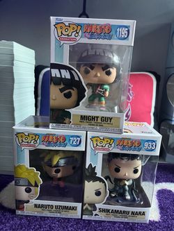 Funko Pop Naruto Shippuden Set of 3