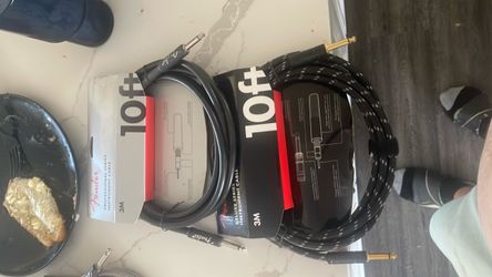 Guitar cables 10ft and 15ft