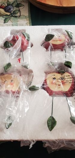 Apple Sitters Set Of 4