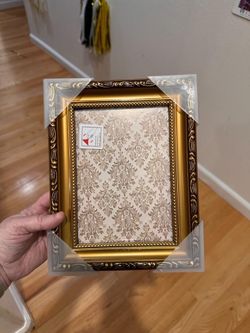 Ornate Gold Photo Frame Vintage Style For Wall Mount Or Table Display Home D