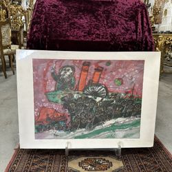 Theo Tobiasse Exodus from Diaspora Lithograph