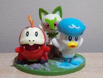 Pokémon Scarlet & Violet Starter Figure Set