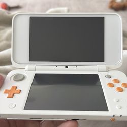 Original Nintendo 3ds White+Orange