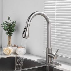 Kitchen Faucet, Brush, Nickel  K3 N  $30