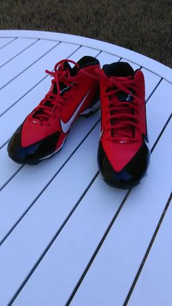 Nike Alpha Shark 3/4 Molded Football Cleats Men's Size 7.5