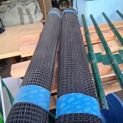 GARDEN / TEMPORARY FENCE / PLASTIC MESH 