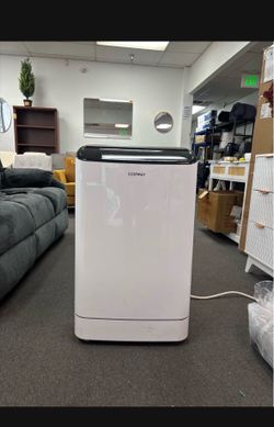 New 15000 BTU Portable Air Conditioner with Remote APP Control White