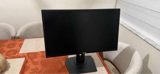 ASUS 24 Inch Black Desktop Monitor with Stand