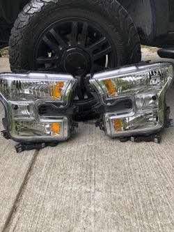 2015-2017 FORD  F150 OEM HEADLIGHTS 