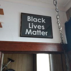 Nicely framed black lives matter