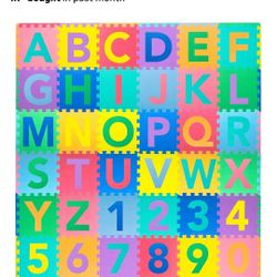 ABC & 123 Foam Tiles 