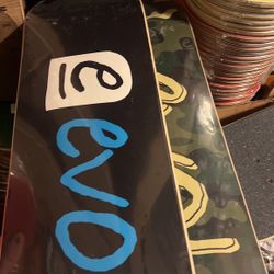 Evol 8 Inch Skateboard Decks  Brand New Sealed