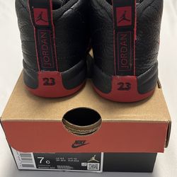 Jordan 12 Flu Game Toddler 7C