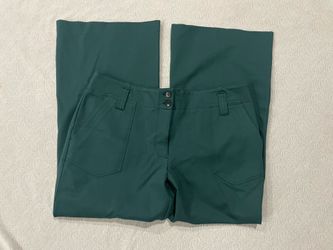 Maeve Anthropologie Teal Green Wide Leg Pants 16W