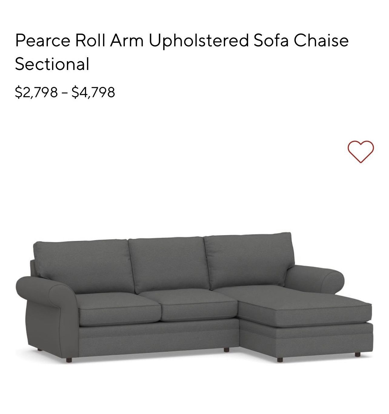 Pearce 2024 upholstered sectional