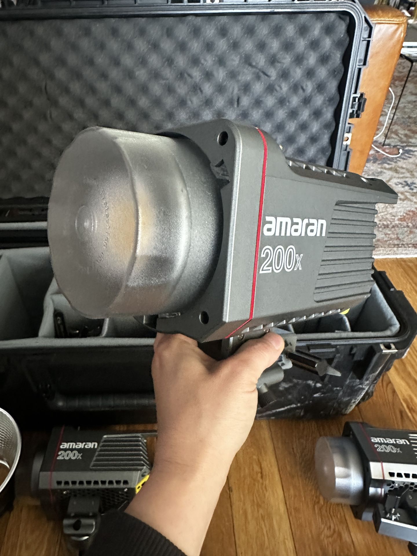 3 Amaran 200x Light Kit With Case