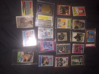 Vintage sports cards