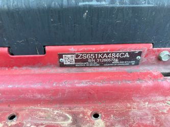 Ride on mower exmark lazer 48inch