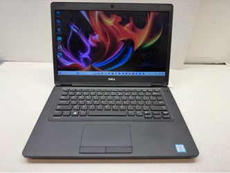 Dell Latitude 5480, Intel Core i3, 2.40 GHz, 8 GB RAM 128 GB SSD Wireless WiFi Webcam HDMI Bluetooth SD card reader Windows 11 Pro Microsoft Office 20