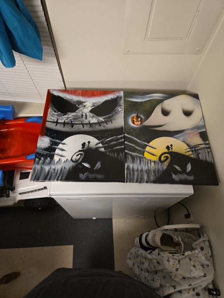 Spray Paintings