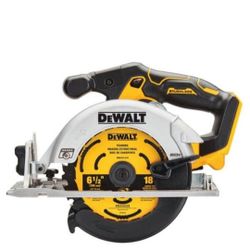 DEWALT 20-Volt MAX Cordless Brushless 6-1/2 in. Circular Saw (Tool-Only)