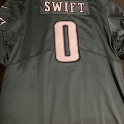 Swift Eagles Jersey Size XL - Authentic NFL