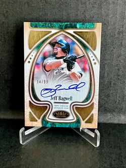 2026 Topps Tier One Jeff Bagwell Tier One Operators Auto /99 #T1OA-JB Astros
