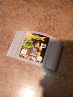 Nintendo 64 rampage $30 authentic clean and tested pickup in Glendale