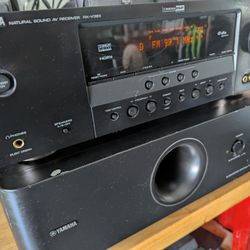 Yamaha RX-V363 & Yamaha YST-FSW150