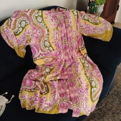  Rachel Zoe Rayon Reversible Robe Jacket