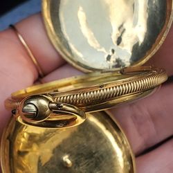 18 K Gold Watch Case Very Old 
