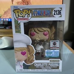 Funko Pop Animation One Piece #2136 Charlotte Pudding Chalice Collectibles Exclusive Limited Edition LE 9500 Pcs