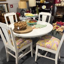 Dining Table With 4 Chairs