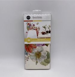 New RoomMates Lisa Audit Garden Bouquet Peel And Stick Wall Decals Pack Of 20