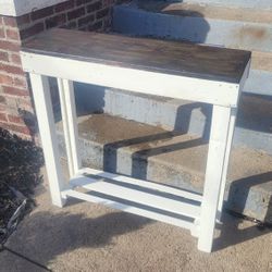 Farmhouse Rustic Primitive Console Table Potting Table Entryway Table Sofa Table Accent 