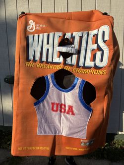Wheaties Box Halloween Costume